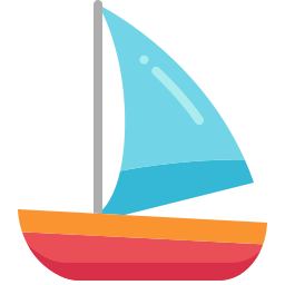 bateau à voile Icône