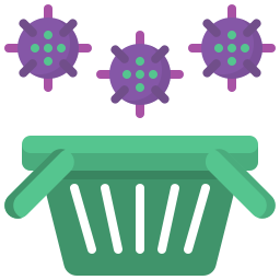 Shopping basket icon