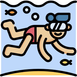 Scuba diving icon