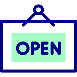 オープンサイン icon