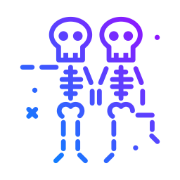 skeletten icoon