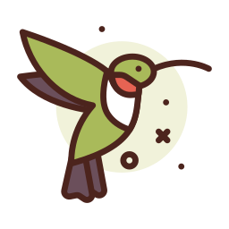 Humming bird icon