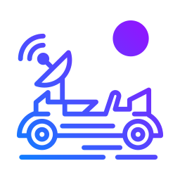 Space car icon