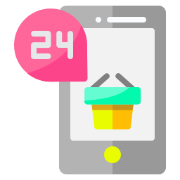 24 시간 영업 icon