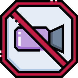 No recording icon