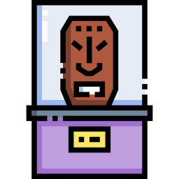 Tiki mask icon