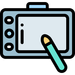 Graphic tablet icon