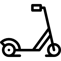 Kick scooter icon