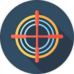 Circular target icon