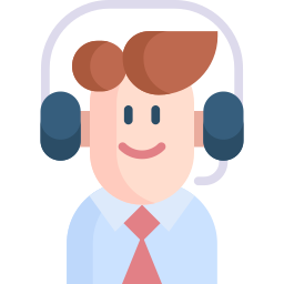 Customer service agent icon