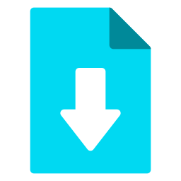 Download file icon