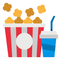 popcorn icoon