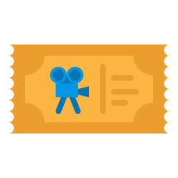 Movie tickets icon