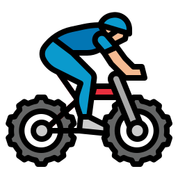 Mountain bike icon