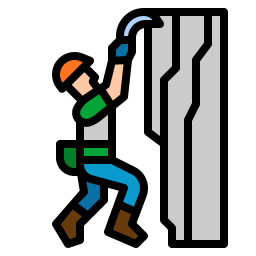 Climbing icon