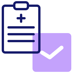 Medical checkup icon