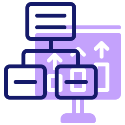 Organization chart icon