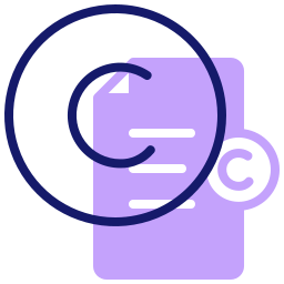 Copyright symbol icon