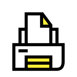 File printing icon