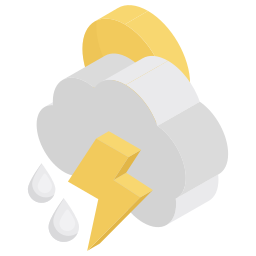 slecht weer icoon
