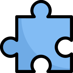 pieza de puzzle icono
