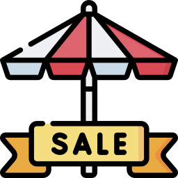 Summer sale icon