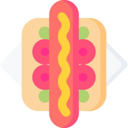 hot dog icona