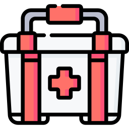 First aid kit icon