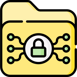 seguridad de archivos icono