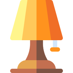 Table lamp icon