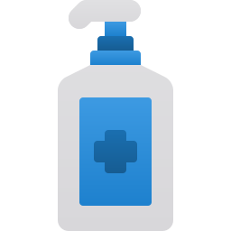 Hand sanitizer icon