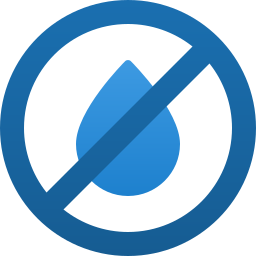 No water icon