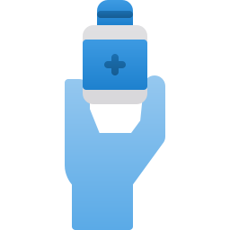 Hand sanitizer icon