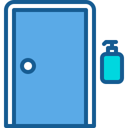 Hand sanitizer icon