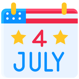4th of july icon