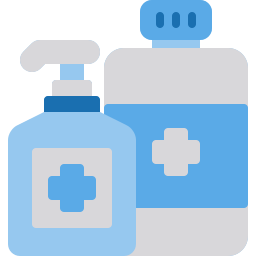 Hand sanitizer icon