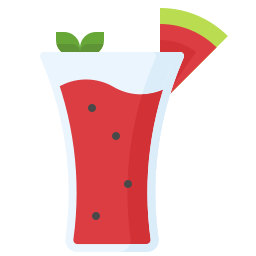 Watermelon juice icon