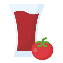suco de tomate Ícone