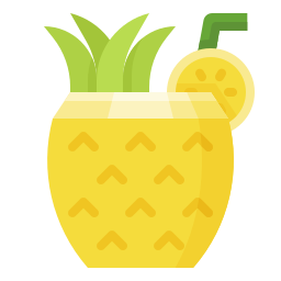 jus d'ananas Icône