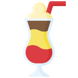 Milk shake icon