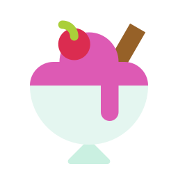 Чашка мороженого иконка