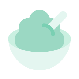 coupe de crème glacée Icône