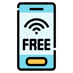 Free wifi icon