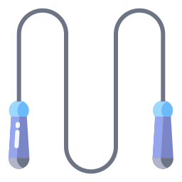 Прыжки со скакалкой иконка