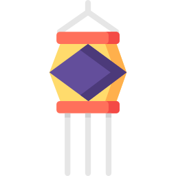 Diwali lamp icon