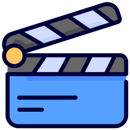 Film slate icon