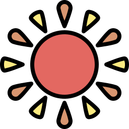 Sun icon