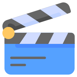 Film slate icon