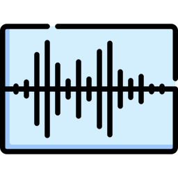 Sound waves icon