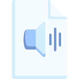 Audio file icon